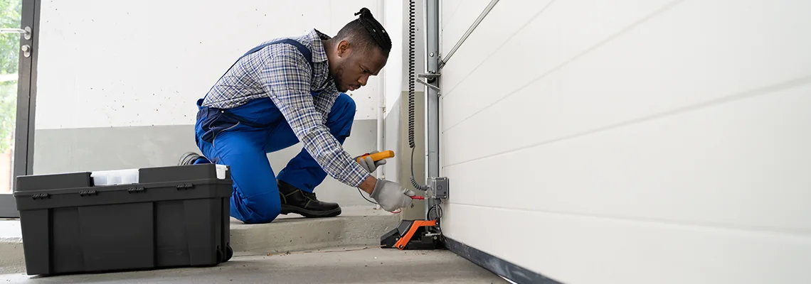 Garage Door Track Repair in North Chicago, IL