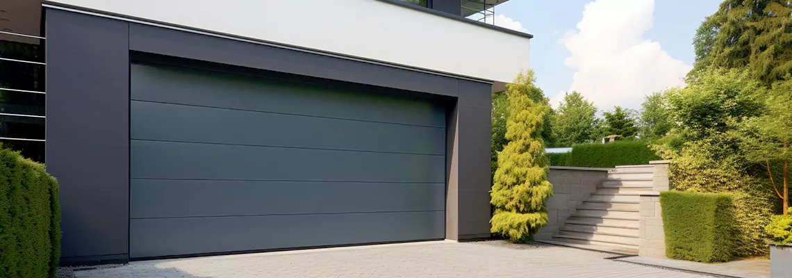 Modern Steel Garage Doors in North Chicago, Illinois